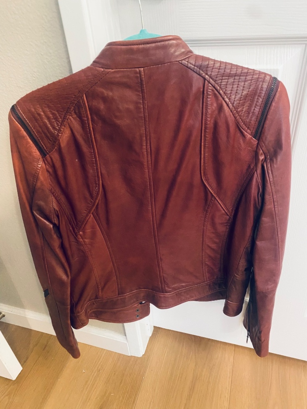 Bernardo Leather Jacket xs - Picture 2 of 3